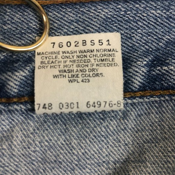 Vtg Y2K 00s Levi's 550 Men's Jeans Relaxed Fit Medium Wash Cotton Sz W40 L30 - Picture 11 of 11